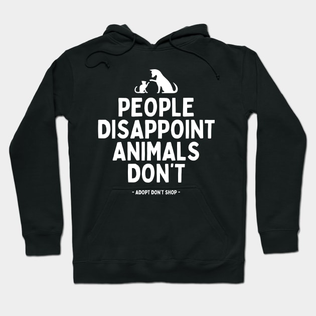 People Disappoint Hoodie by MacMarlon